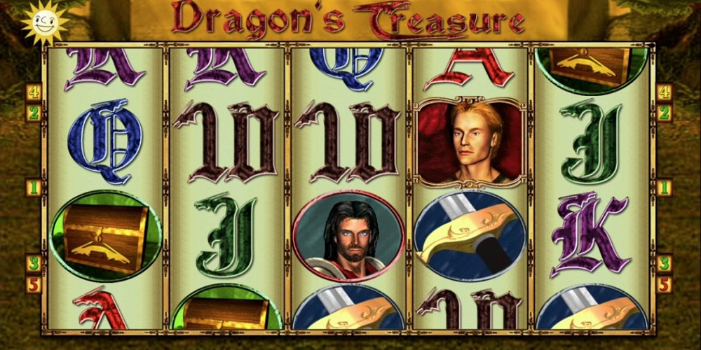 Masina de slot Dragon's Treasure 